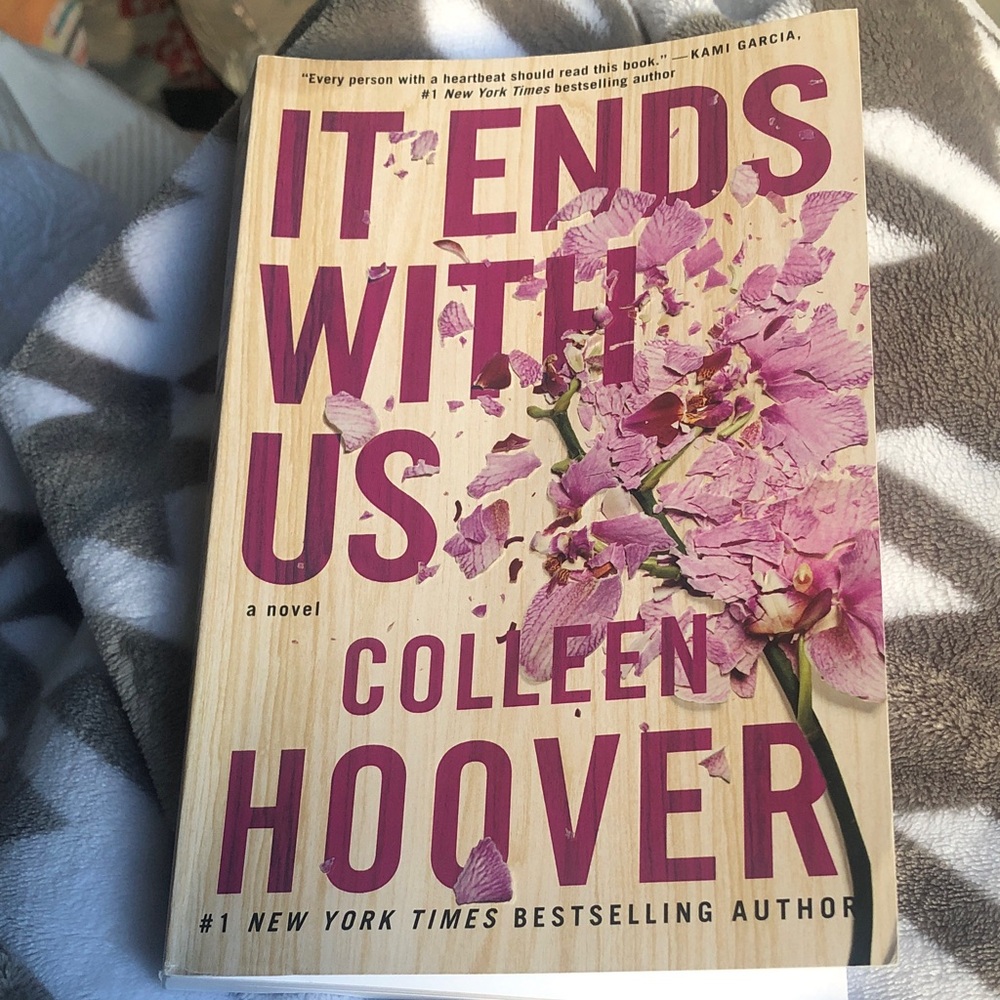 'It Ends With Us' Paperback Book by Colleen Hoover